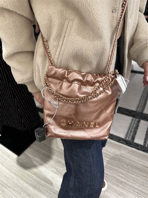 chanel 22 tan|chanel 22 bag small price.